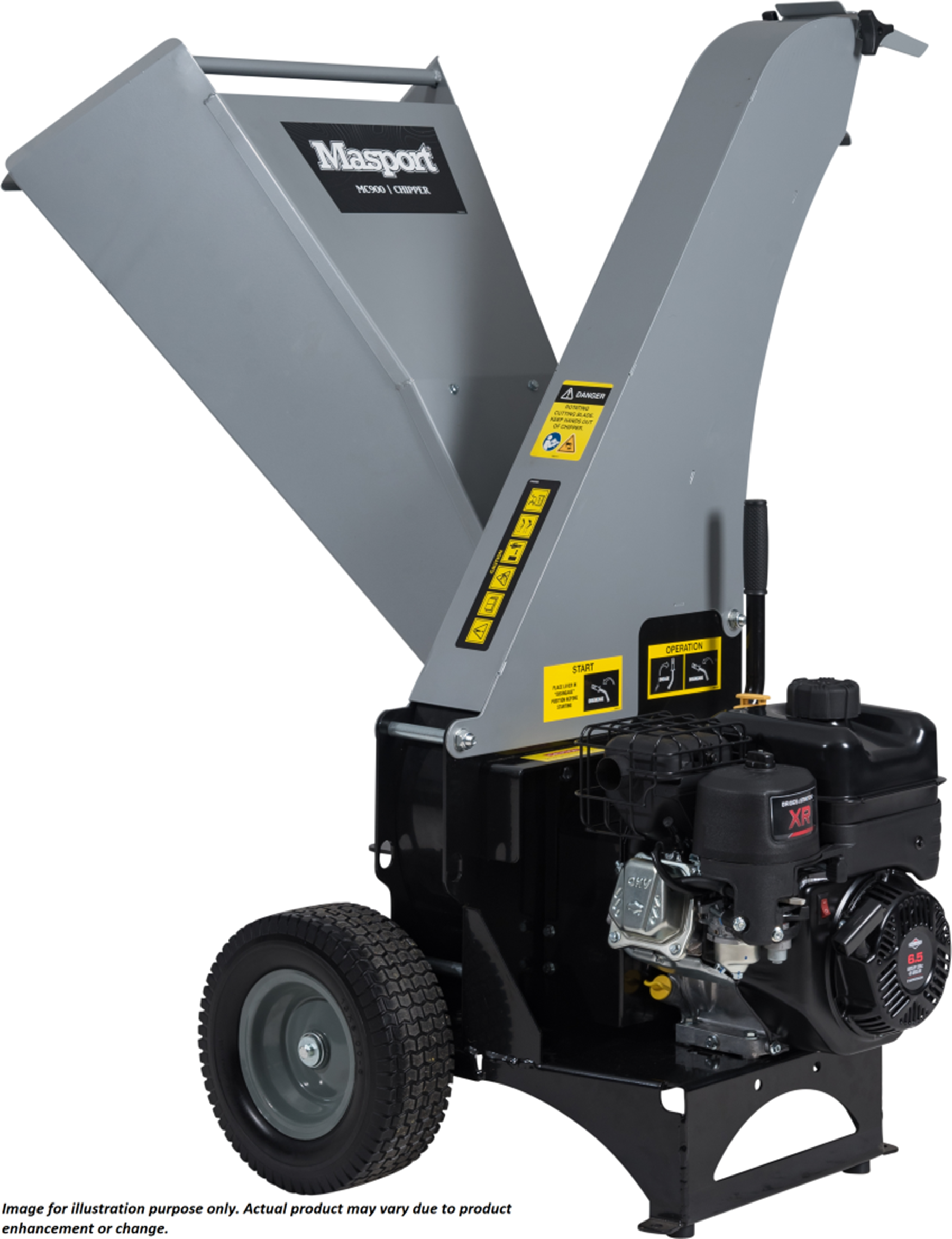 Masport MC900 Chipper Briggs & Stratton XR950 6.5HP